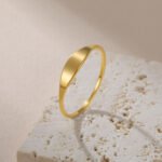 Premium Quality Customize Ring golden
